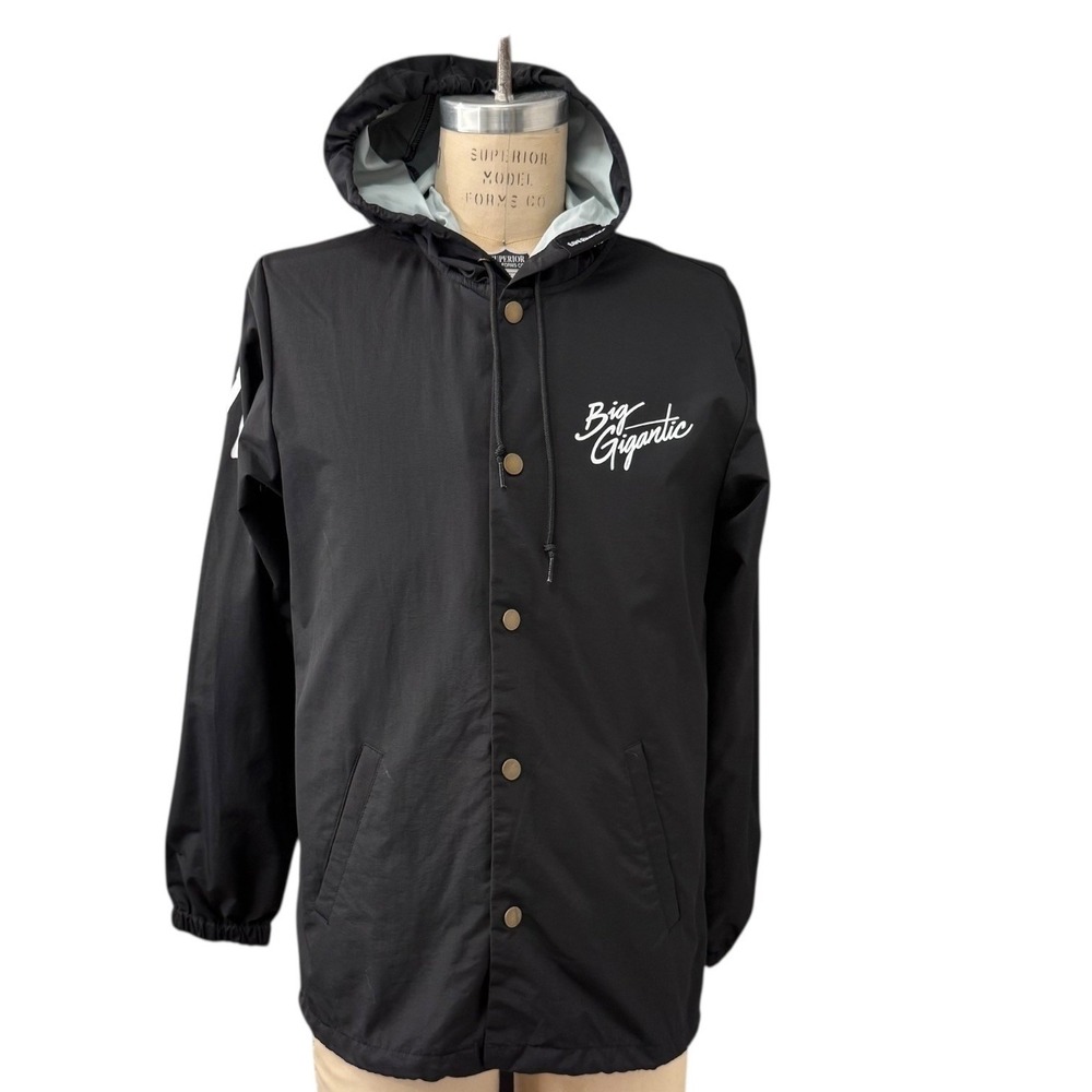 Big Gigantic Jacket Rowdytown Red Rocks 2017 Mens M Black Coach Jacket USA Made